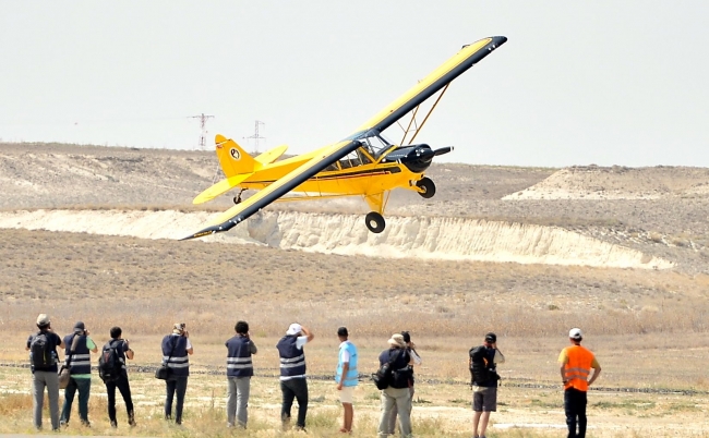 Eskişehir'de gökyüzü renklendi