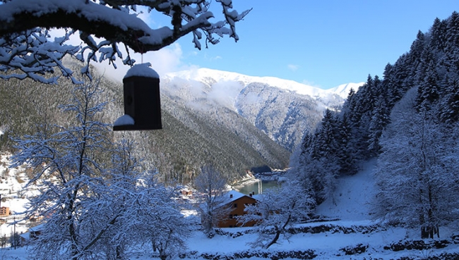 Doğu Karadeniz'in seyir terasları turistlere görsel şölen sunuyor