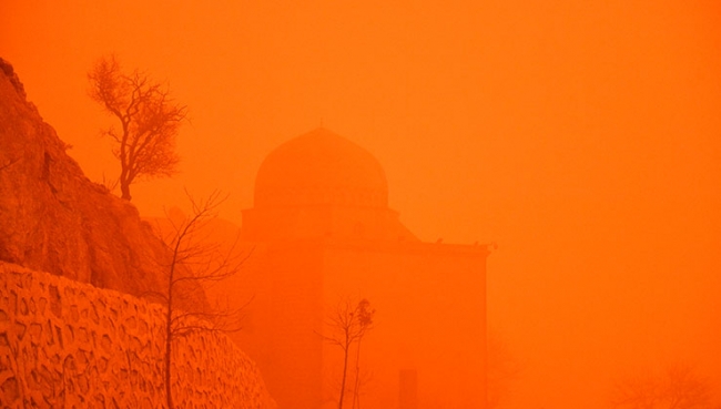 Toz taşınımı Güneydoğu’yu kızıl gezegene çevirdi
