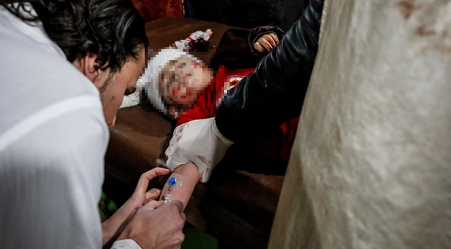 Esed rejiminin Doğu Guta'ya saldırılarında 9 sivil öldü