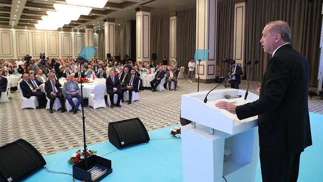 Cumhurbaşkanı Recep Tayyip Erdoğan Trabzon'da konuştu