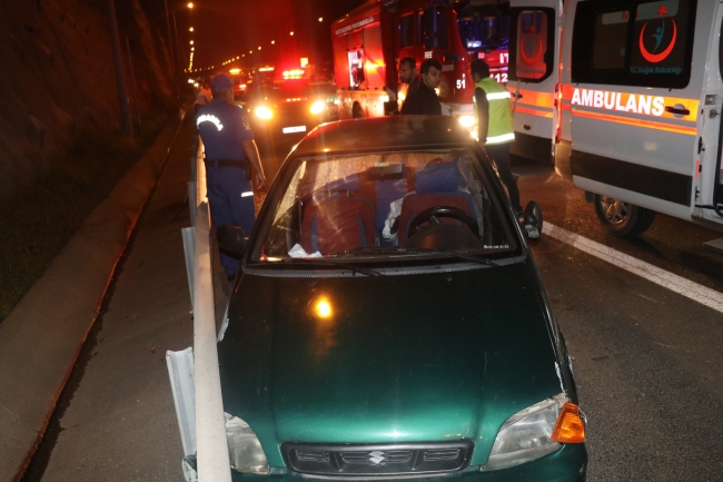 Anadolu Otoyolu'nda zincirleme trafik kazası: 6 yaralı