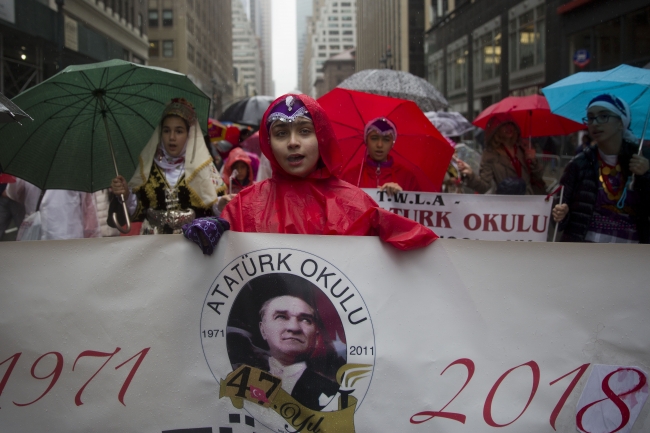 New York'ta 37.Türk Günü Yürüyüşü yapıldı