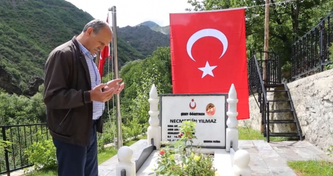 Necmettin öğretmen adına hatıra ormanı oluşturuldu