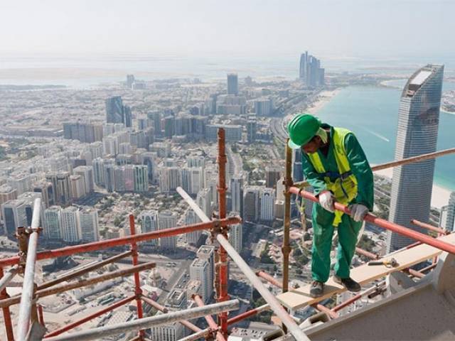 Suudi Arabistan'da binlerce Pakistanlı işçi çalışıyor. Fotoğraf: AFP