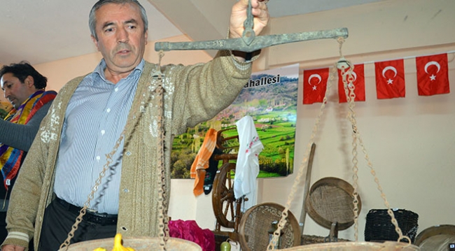 Sakarya'da mahalle sakinlerinin kurduğu müze tarihe ışık tutuyor