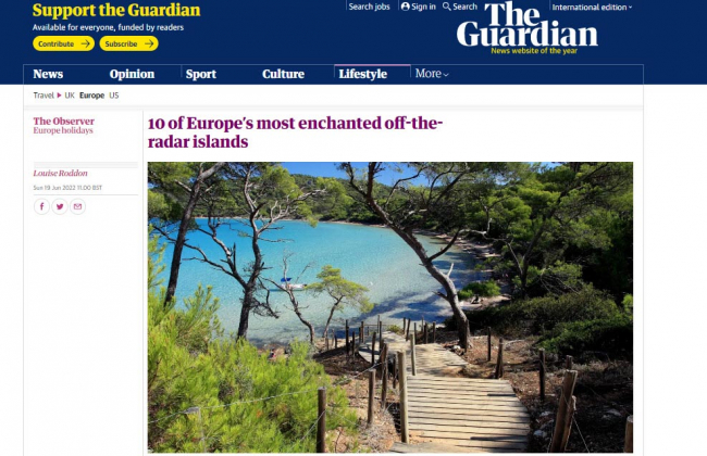 Bozcaada İngiliz basınında: Avrupa'nın en büyülü 2'nci adası