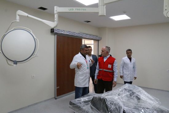 Cerablus Hastanesi tam teşekküllü olarak hizmet verecek