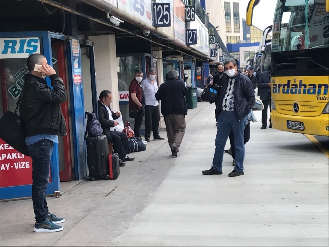 15 Temmuz Demokrasi Otogarı'nda hareketlilik arttı