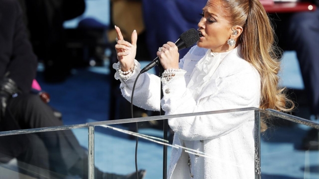 ABD Başkanı Joe Biden'ın yemin töreninde ünlü isimler sahne aldı