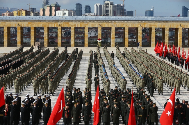 Çanakkale Zaferi'nin yıl dönümünde şehitler unutulmadı