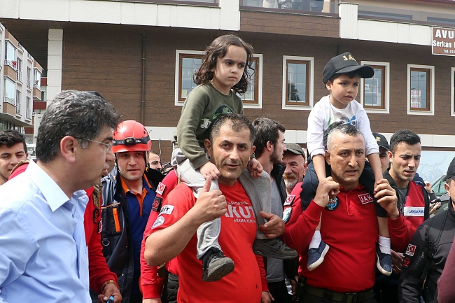 Rize'de kaybolan iki çocuk sağ olarak bulundu