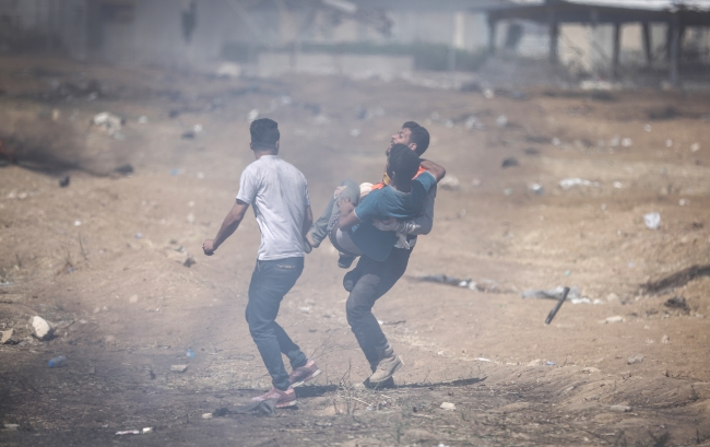 ABD'nin desteğini alan İsrail Gazze'de katliam yapıyor