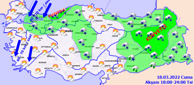 Hafta sonu hava durumu: İstanbul, Ankara ve Türkiye geneli...