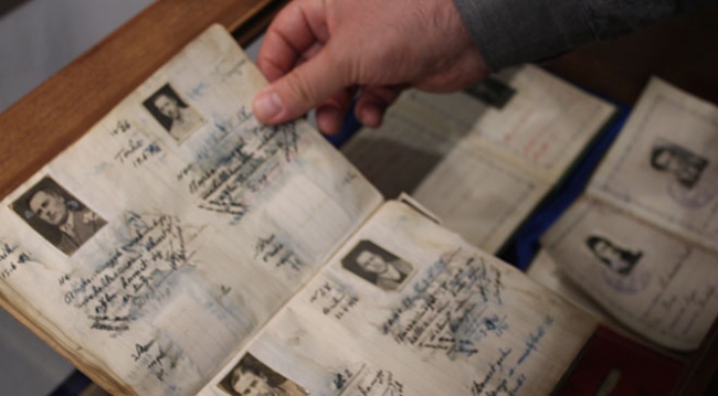 80 yıllık bisiklet ehliyetleri müzede sergileniyor