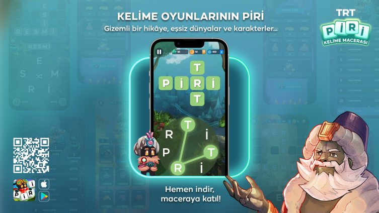 TRT’den yeni kelime oyunu: Piri: Kelime Macerası