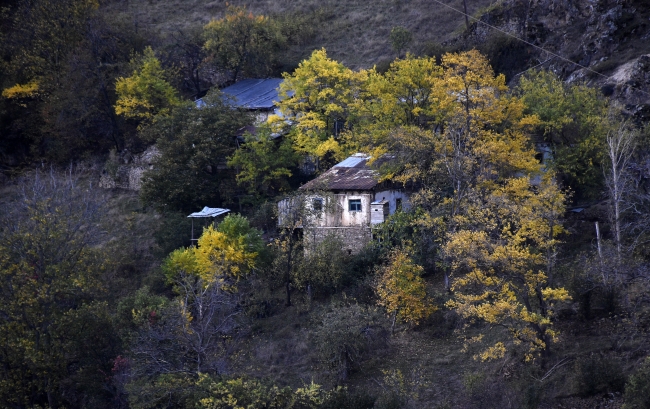 Eşsiz doğasıyla öne çıkan Gümüşhane'de sonbahar renkleri