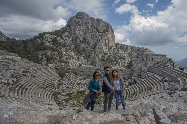 Termessos Milli Parkı ziyaretçilerini bekliyor