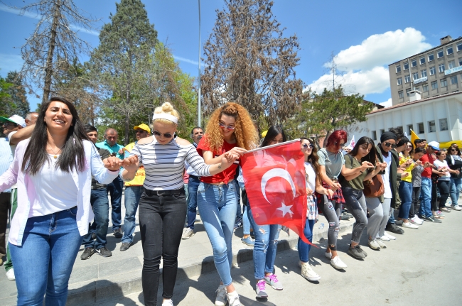 1 Mayıs yurt genelinde coşkuyla kutlandı