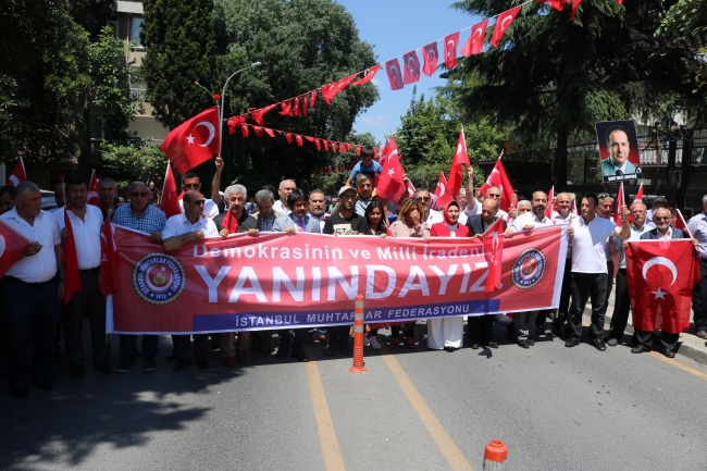 15 Temmuz Şehidi Muhtar Mete Sertbaş anıldı