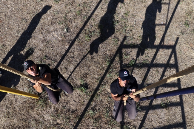 Komiser yardımcılığına "komando" eğitimi ile hazırlanıyorlar