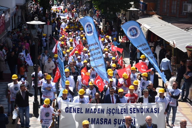 1 Mayıs yurt genelinde coşkuyla kutlandı