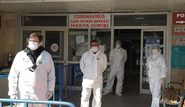 TRT Haber İstanbul Tıp Fakültesi pandemi bölümünü görüntüledi