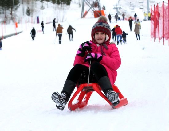Kayakseverlerden Palandöken'e büyük ilgi