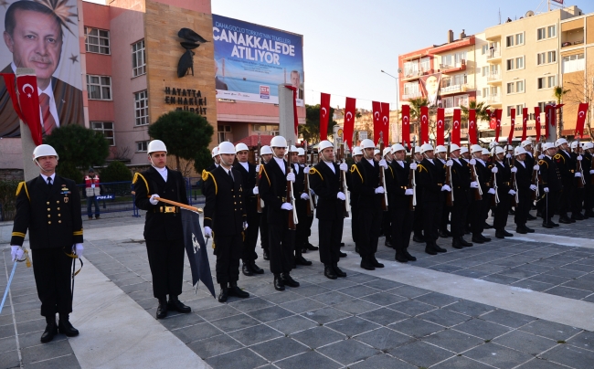 Çanakkale Zaferi'nin yıl dönümünde şehitler unutulmadı