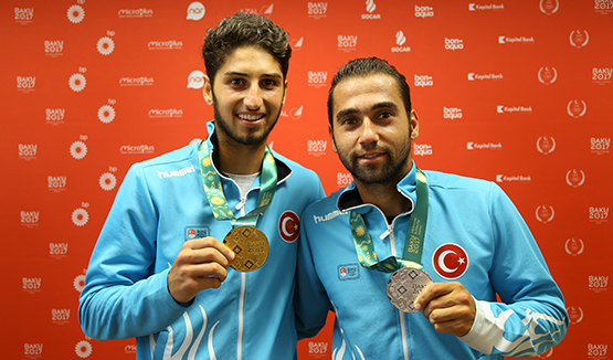 4. İslami Dayanışma Oyunlarında 2'şer altın ve gümüş madalya