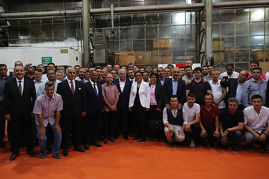 'TÜLOMSAŞ'ın bağımsızlığımıza yönelik çalışmalara büyük katkısı var'