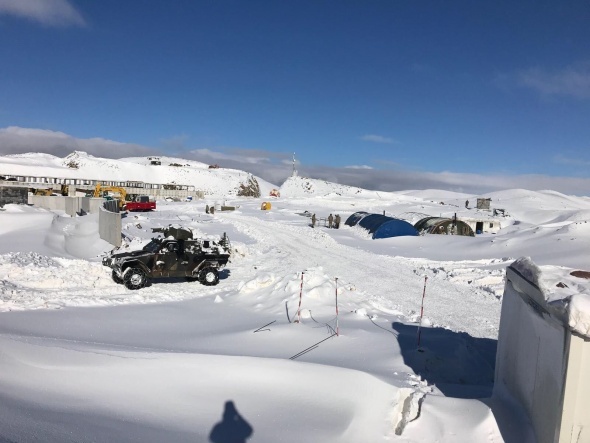 Mehmetçik Kato'da üs kurdu