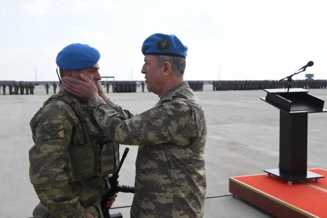 Genelkurmay Başkanı Akar: Atalarımızın yolunda yürüdüğünüzü tüm dünyaya gösterdiniz
