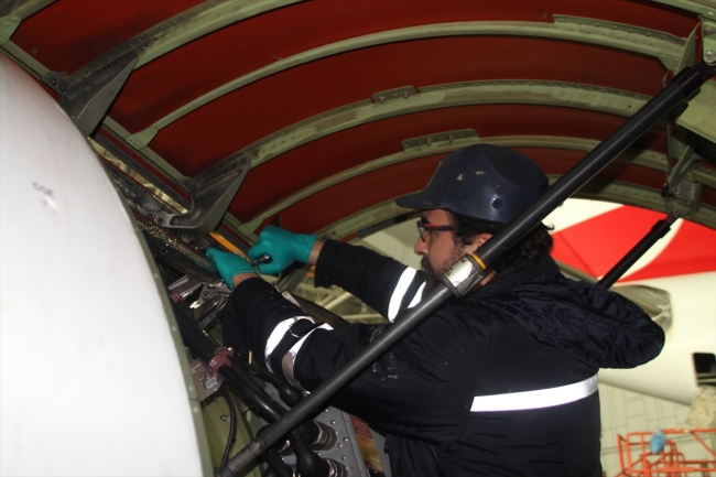 THY Teknik, 700 uçağın bakım ve onarımını titizlikle yapıyor