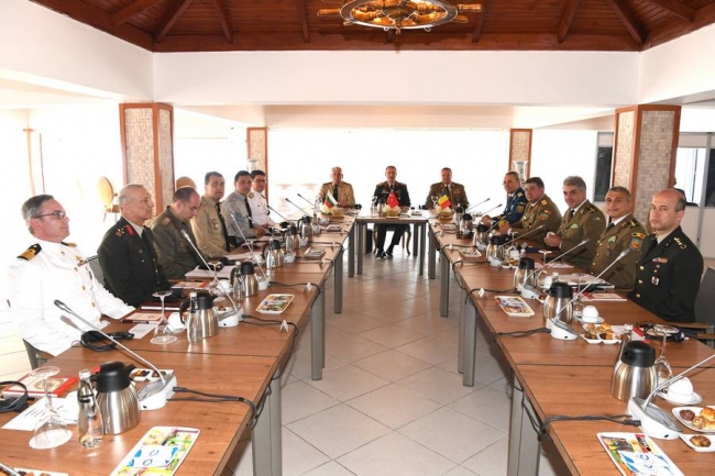 Türkiye, Romanya ve Bulgaristan genelkurmay başkanları, bir araya geldi