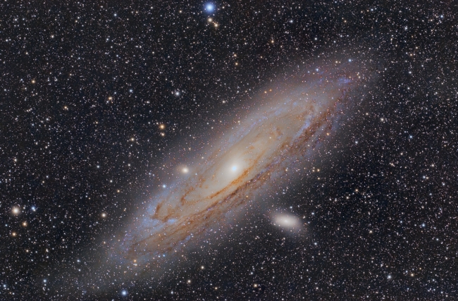 Andromeda Galaksisi. Çekim yeri: Beypazarı / Fotoğraf: Mustafa Aydın