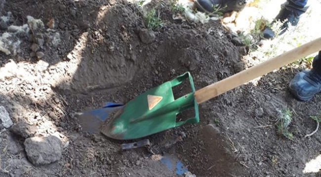 313 bin uyuşturucu hap toprağa gömülü bulundu