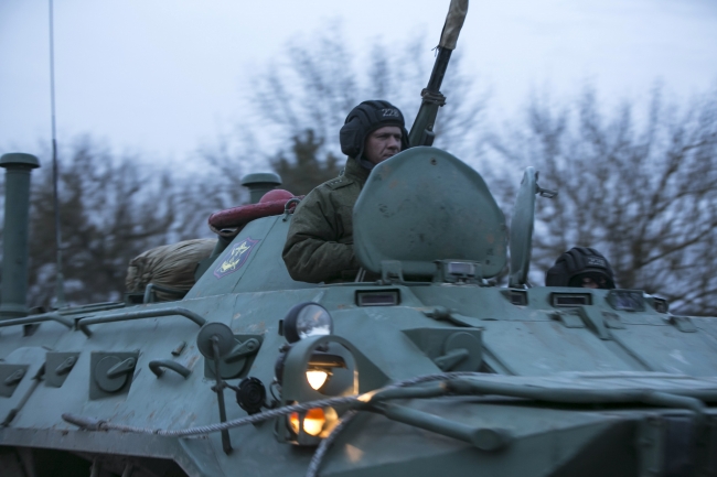 Rus askerleri Kırım'da, 2014. Fotoğraf: Reuters