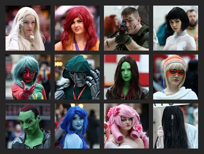 ABD'de çizgi ve eğlence fuarı