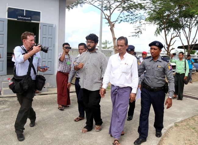 TRT World ekibine Myanmar'da hapis cezası