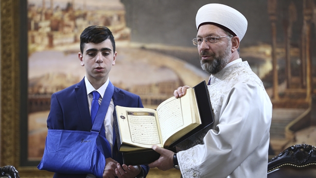 Diyanet İşleri Başkanı Erbaş: Kudüs'ün gönlümüzdeki yeri her zaman Filistin'in başkentidir