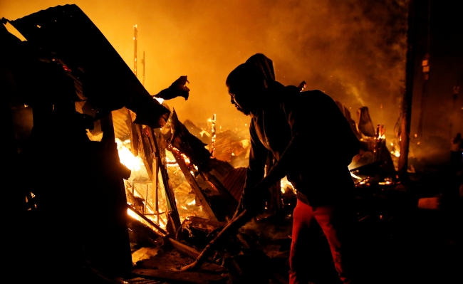 Kenya'da yangın 6 binden fazla kişiyi evsiz bıraktı