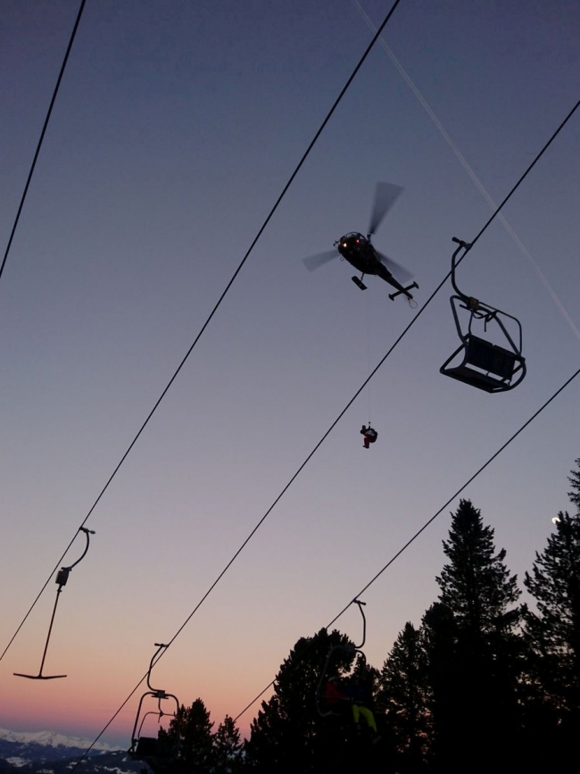 Avusturya'da telesiyej arızalandı