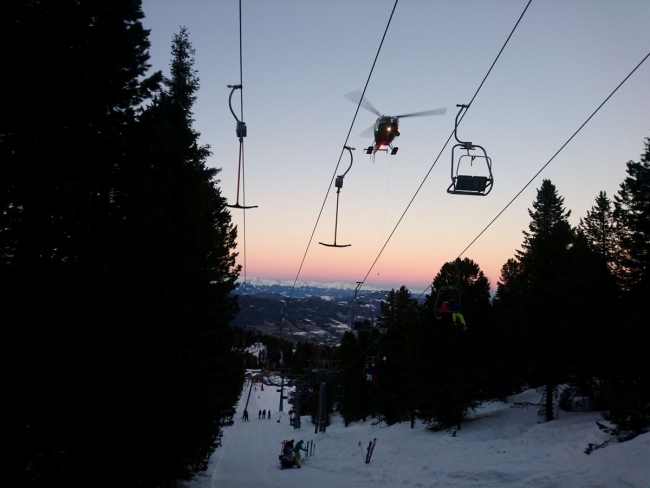 Avusturya'da telesiyej arızalandı