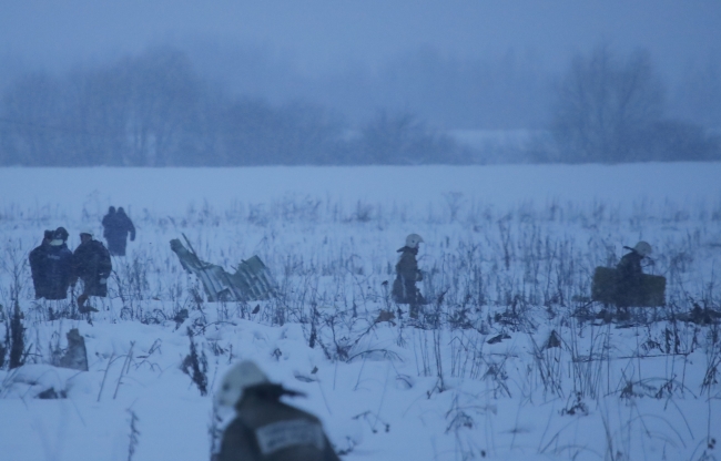 Rusya'daki uçağın düşme sebebi belli oldu