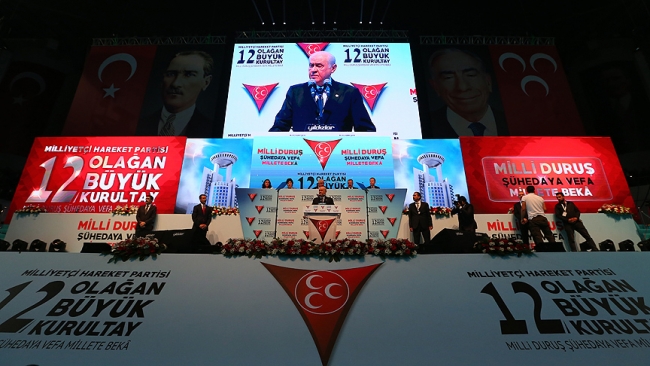 Devlet Bahçeli MHP genel başkanlığına yeniden seçildi