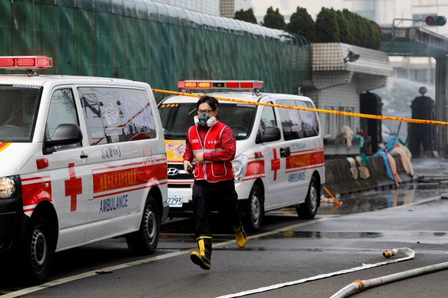 Tayvan'da fabrika bir anda alev aldı: 7 ölü