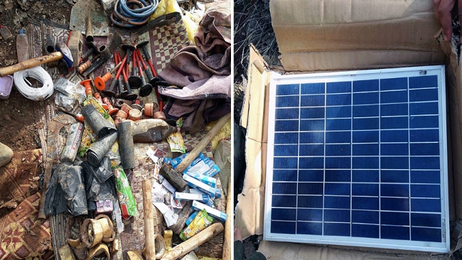 Tunceli'de terör örgütüne ait 6 sığınak imha edildi