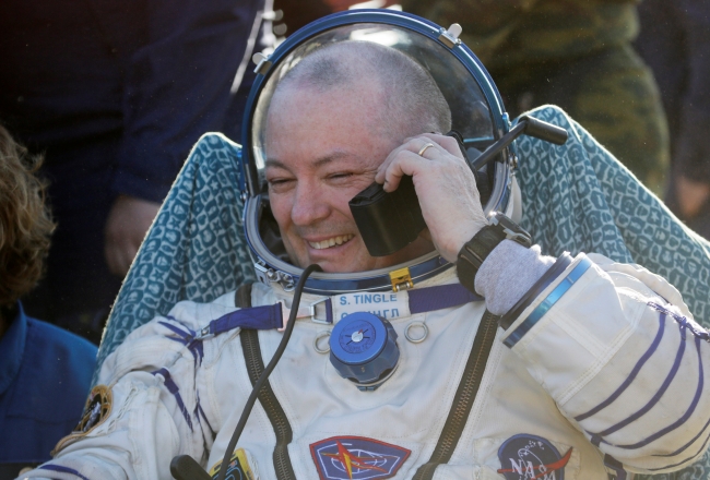 Soyuz kapsülü 168 günün ardından yeryüzüne indi