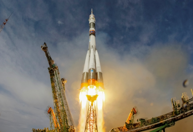 Rus uzay aracı Soyuz MS-09, uzay istasyonuna ulaştı